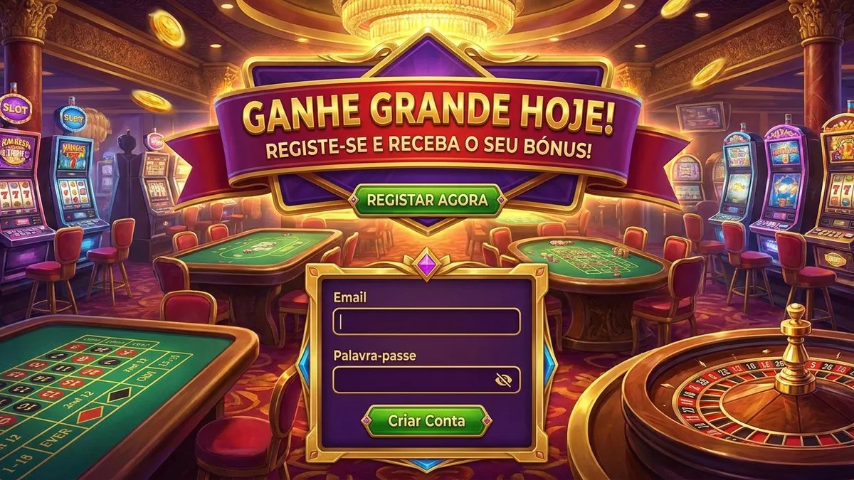 Registo com bónus