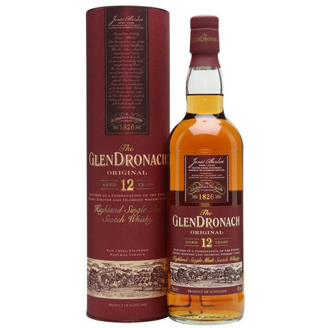 Whisky Glendronach 12 años 0,70L - The Williams Truck