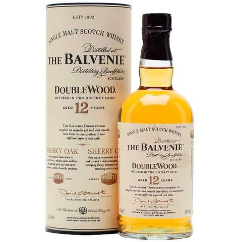 Whisky Balvenie Doublewood 12 Years 0.70L - The Williams Truck