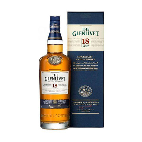 Whisky The Glenlivet 18 años 0,70L - The Williams Truck