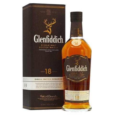Whisky Glenfiddich 18 años 0,75L - The Williams Truck